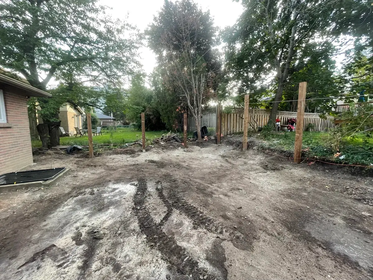 Retaining Wall after